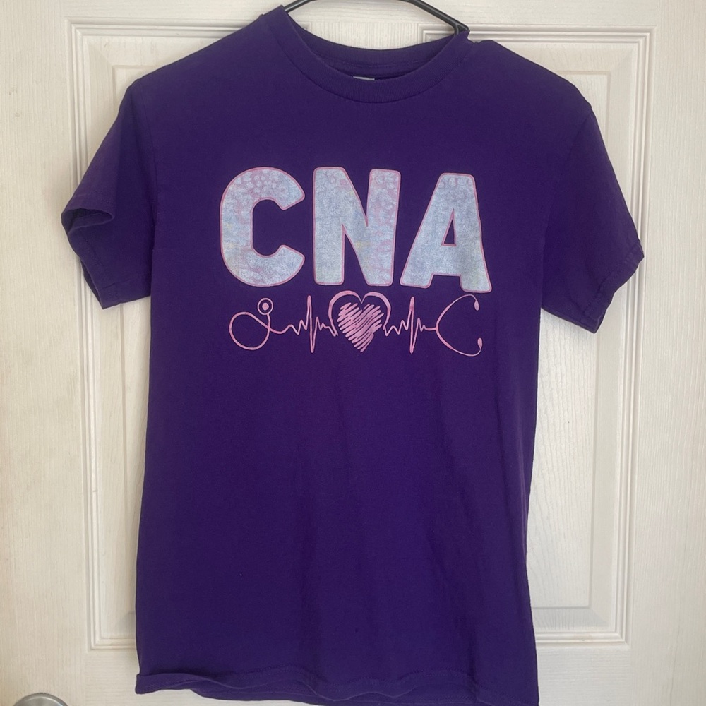 Purple CNA Graphic T-Shirt